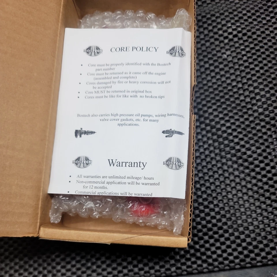 01-04 GM 6,6 L Duramax LB7 Bostech Silver Series Inyector de combustible DE651 Foto 4 de 4