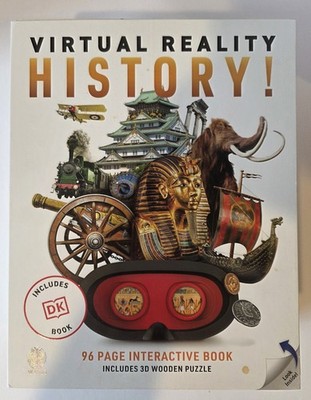DK Virtual Reality History Book Set w/ VR Goggles & 3D Puzzle HMS Victory 2023