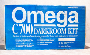 Omega C700 Darkroom Kit NOT COMPLETE