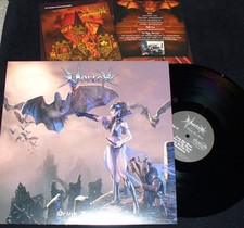VORTEX- Drink Bat Blood LIM. VINYL LP dutch metal legend/OPEN THE GATES is back