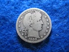 1908 O Barber Quarter - Nice Circulated