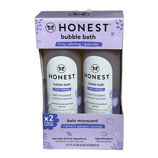 2 Honest Company Foaming Natural Bubble Bath, Truly Calming Lavender, 17 Fl oz