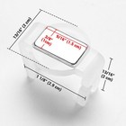 DELight 100Pcs Magnetic Christmas Light Clips for C7 C9 String Lights Metal Roof — photo 5