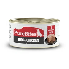 PureBites Chicken Pates for Dogs, Only 1 1.88 Pound (Pack of 1), Red 