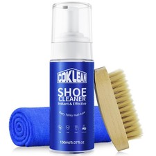 Foam Shoe Cleaner, White Sneaker Cleaner Kit for Tennis Shoes, Running, Golf,...