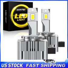 Super Bright D1R D1C D1S LED Headlight Bulbs Kit Xenon White 180W High Power 2X