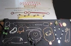 Vintage Jewelry Lot Sterling Silver Rings Pins Earrings Necklaces Bracelets 30pc