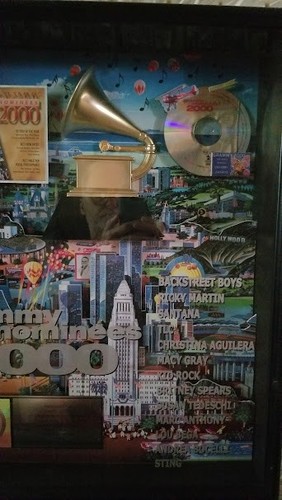 "GRAMMY NOMINEES 2000" ORIGINAL GEORGOUS 3D SHADOWBOX RIAA PLATINUM RECORD AWARD - Picture 3 of 9