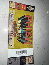 Phish NYE MSG 12/31/17 Madison Square Garden  Rare Unused Ticket Stub In-tact