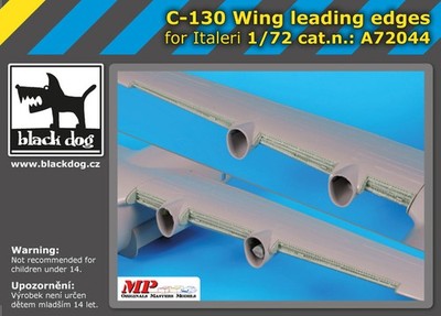 Black Dog 1/72 Lockheed C-130 Hercules Wing Leading Edges for Italeri kits