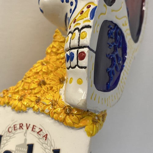 Modelo Dual Tap Handles Negra & Especial Dia De Los Muertos Half Skulls W/Chips - Picture 12 of 23