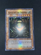 Yugioh Sanga of the Thunder MRD-025 Original Print Foil Bleed Error Mint