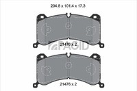 Pagid Bremsbelagsatz Scheibenbremse T4186N FüR Audi Tron Gen Sportback Gea Q8