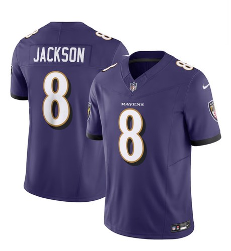 Lamar Jackson Baltimore Ravens Nike Vapor F.U.S.E. Limited Jersey  XL