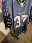 Reebok Seattle Seahawks Shaun Alexander #37 Men’s L Blue NFL Football Jersey — photo 2