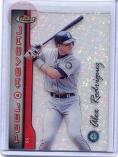 1999 Topps Finest - ALEX RODRIGUEZ - Peel & Reveal Refractor PR9 - MARINERS