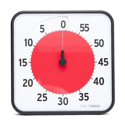 Time Timer 8'' Timer - 60 Minute Clock Timer