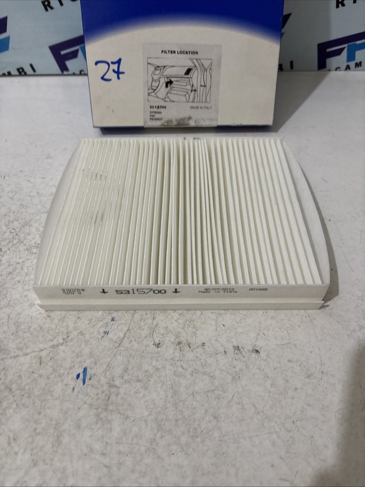 Filtro abitacolo UFI 53.120.00 Filtro particellare