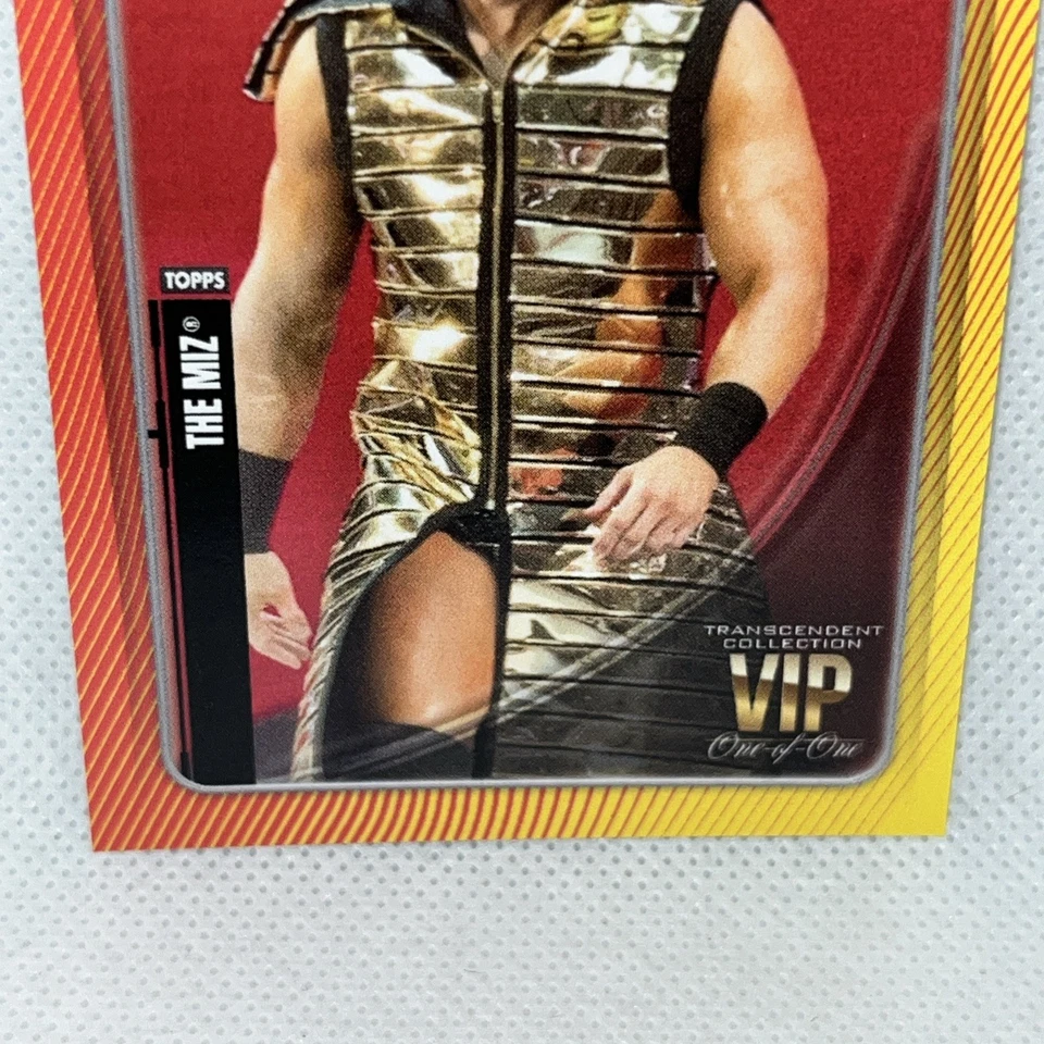Topps 2021 The Miz Trancendent Collection VIP One of One 1/1 - Image 3 of 4