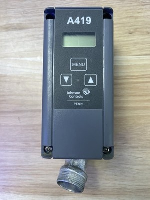 Johnson Controls A419 Electronic Temperature Control - Gray-Used