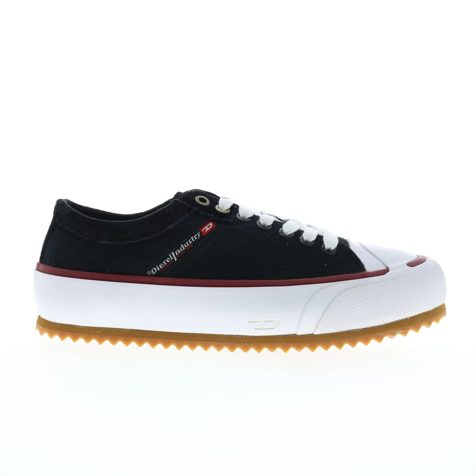 Diesel S-Principia Low Y02739-P4083-H1527 Hombre Negro Tenis Zapatos