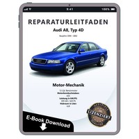 Audi A8 4D 1994-2002 6,0L Benzinmotor 420 PS Mechanik Reparaturleitfaden Ebook