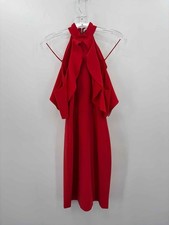Pre-Owned Alice + Olivia Red Size 2 Knee Length Sleeveless Dress