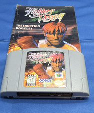 Fighter's Destiny N64 Cartridge & Manual Only Tested Working