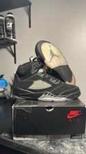 Size 9.5 - Air Jordan 5 Retro OG Black Metallic Reimagined