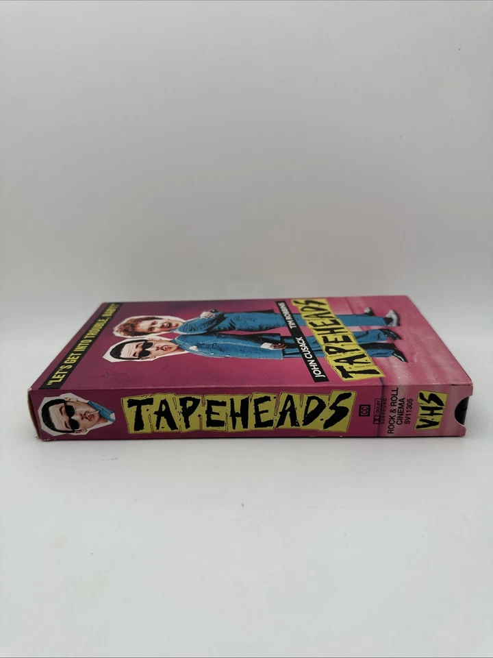 Tapeheads (VHS Tape 1988) John Cusack, Tim Robbins, Cult Comedy OOP Rare HTF FS - Image 4 of 4