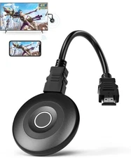 DRYMONIKI 4K Wireless Display Adapter, Plug and Play, 5G HDMI Miracast Dongle