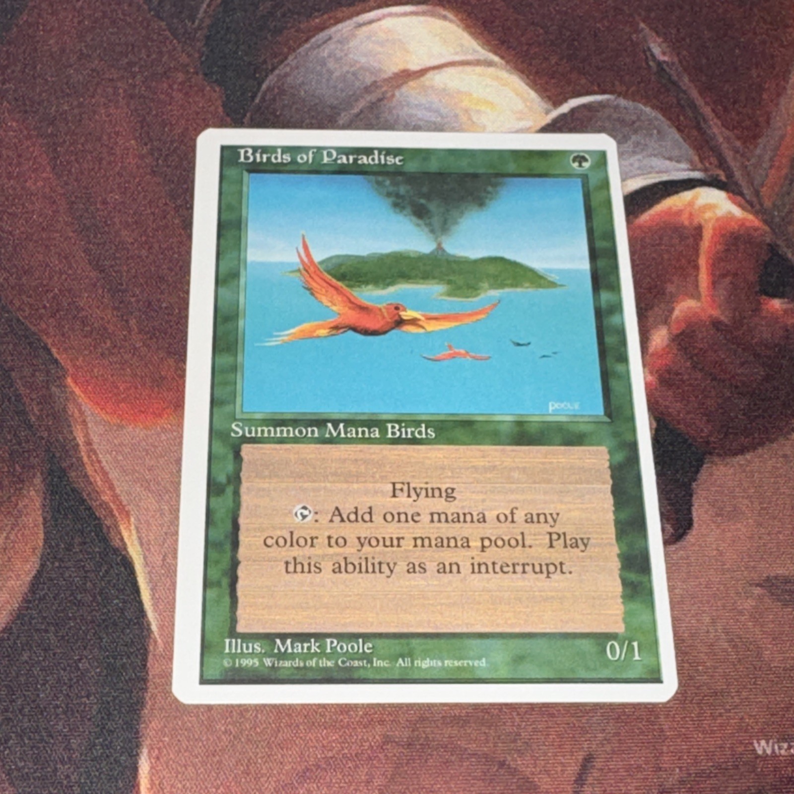 Birds Of Paradise X1 Mtg Fourth 4th Edition Nm