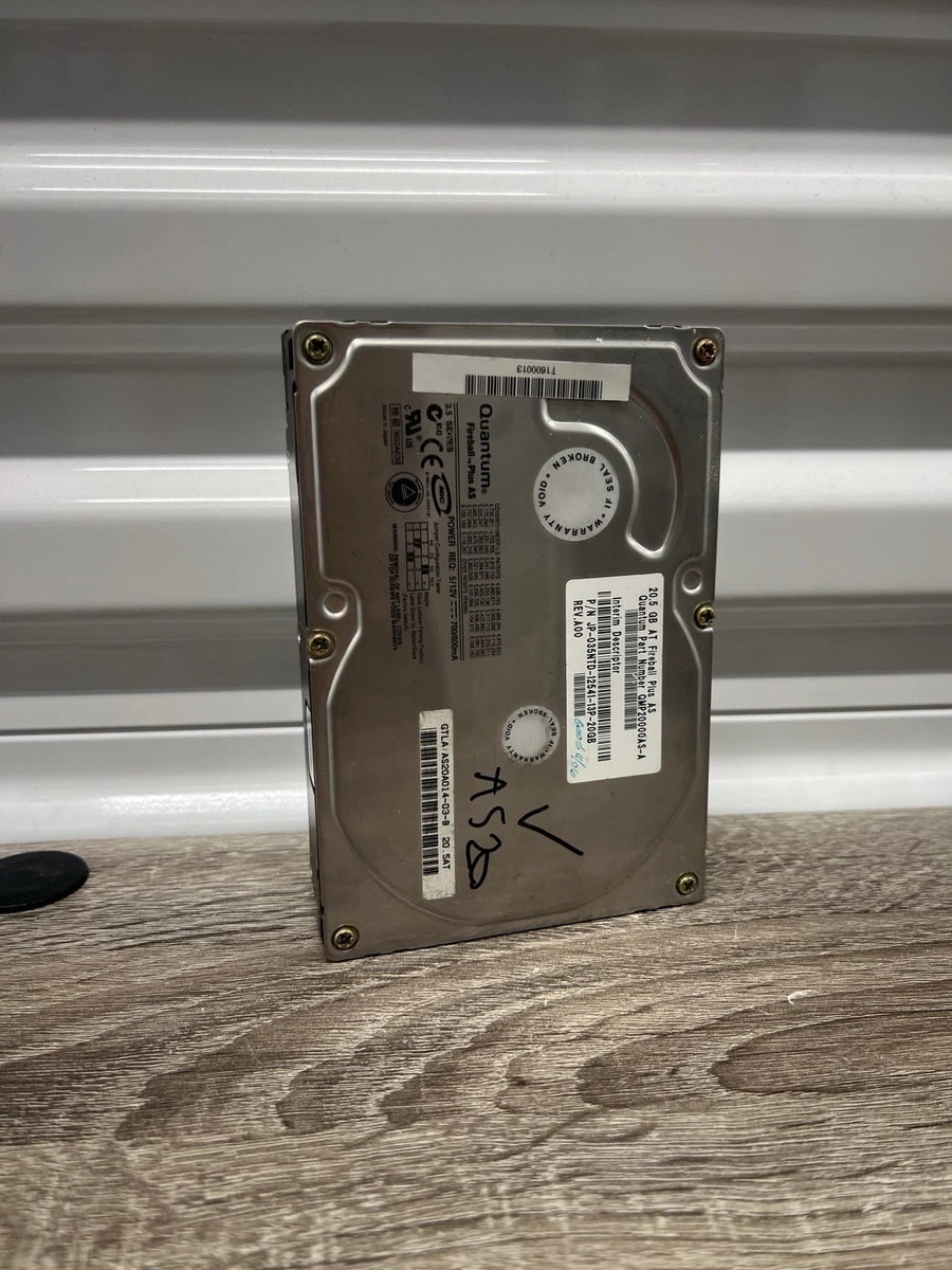 Quantum Fireball Plus AS 40GB Internal 7200RPM 3.5 (QMP40000ASA) HDD for sale online