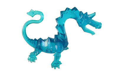 1982 Remco Saga Of Crystar Vintage Blue Crystal Dragon Unbroken No 