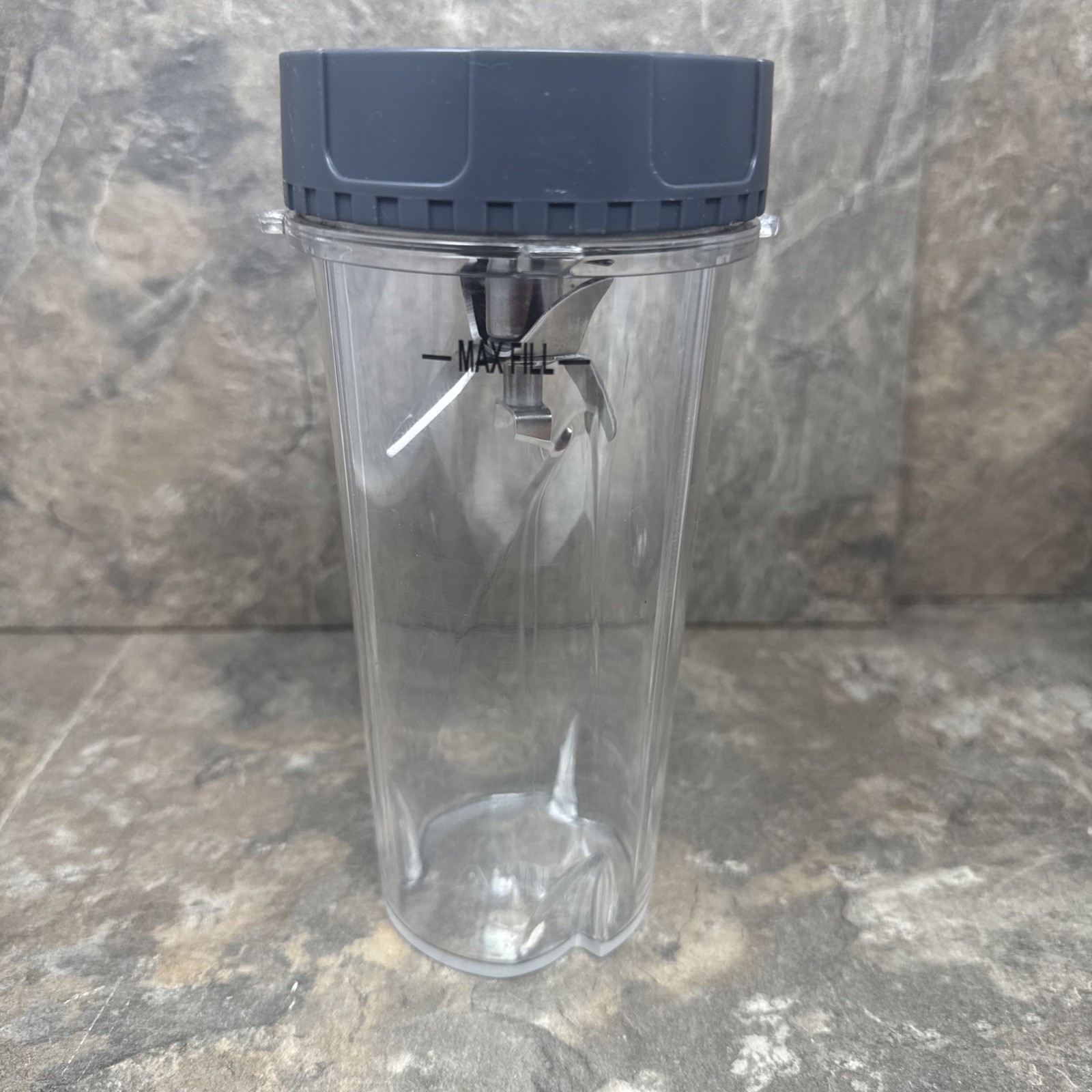 Ninja Blender Blade 16 oz Cup Nutri 6 Blade Replacement Part Smoothie Cup w Lid