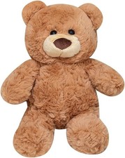 10" Brown Teddy Bear Plush Stuffed Animal Soft Cuddly Gift for Kids  Adults
