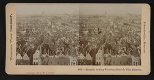 Photo:Brussels, looking west from Hotel de Ville, Belgium