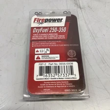 Firepower OxyFuel 250-350 FBT-2 Torch Flashback Arrestors Set with Check