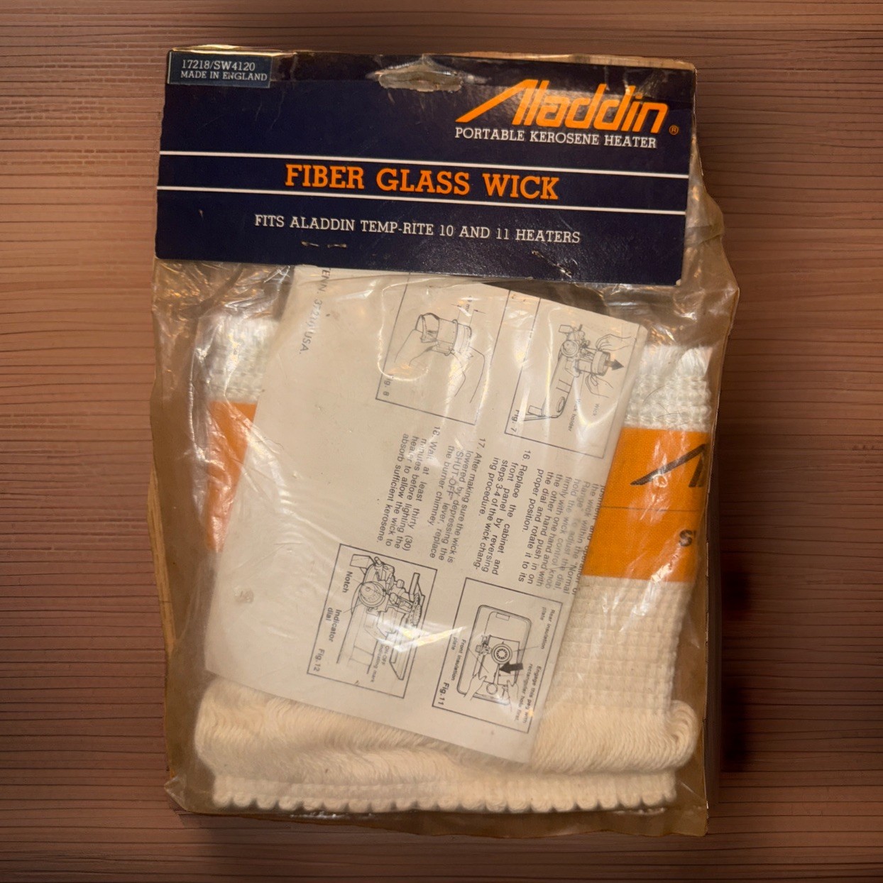 Aladdin Portable Kerosene Heater Fiberglass Wick Fits Temp-Rite 10 & 11 SW4120