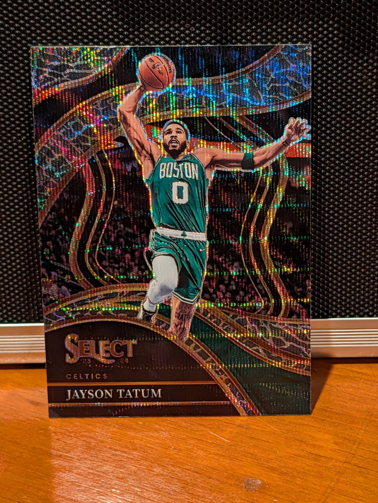 Courtside Elephant Prizm - 2023-24 Panini Select Jayson Tatum #245 Celtics
