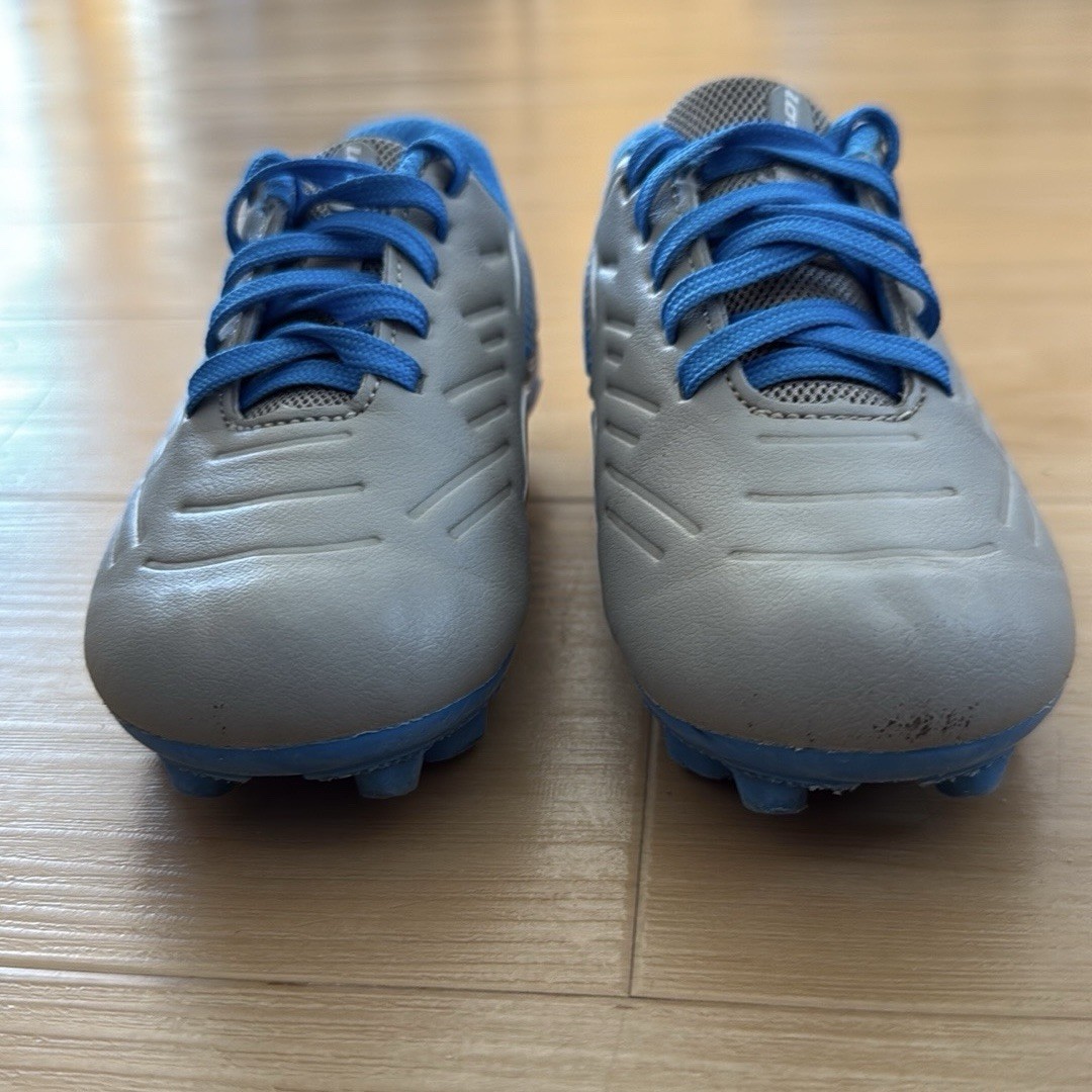 LOTTO TACCHETTI CALCIO KIDS ROMA SERIE 700 GRIGIO BLU TAGLIA 9K