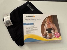 Medela Easy Expression Hands Free Pumping Bra Black Small Breastfeeding Bra BV6
