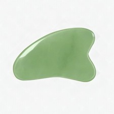 Gua Sha Facial Tool Heart Shape Natural Jade Stone Face Massage Scraper Therapy