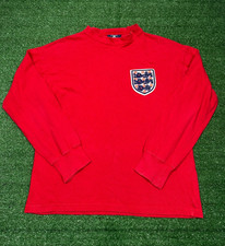 England FC Toffs 1966 Retro Away Jersey | Mens Adult Medium Football Top Kit