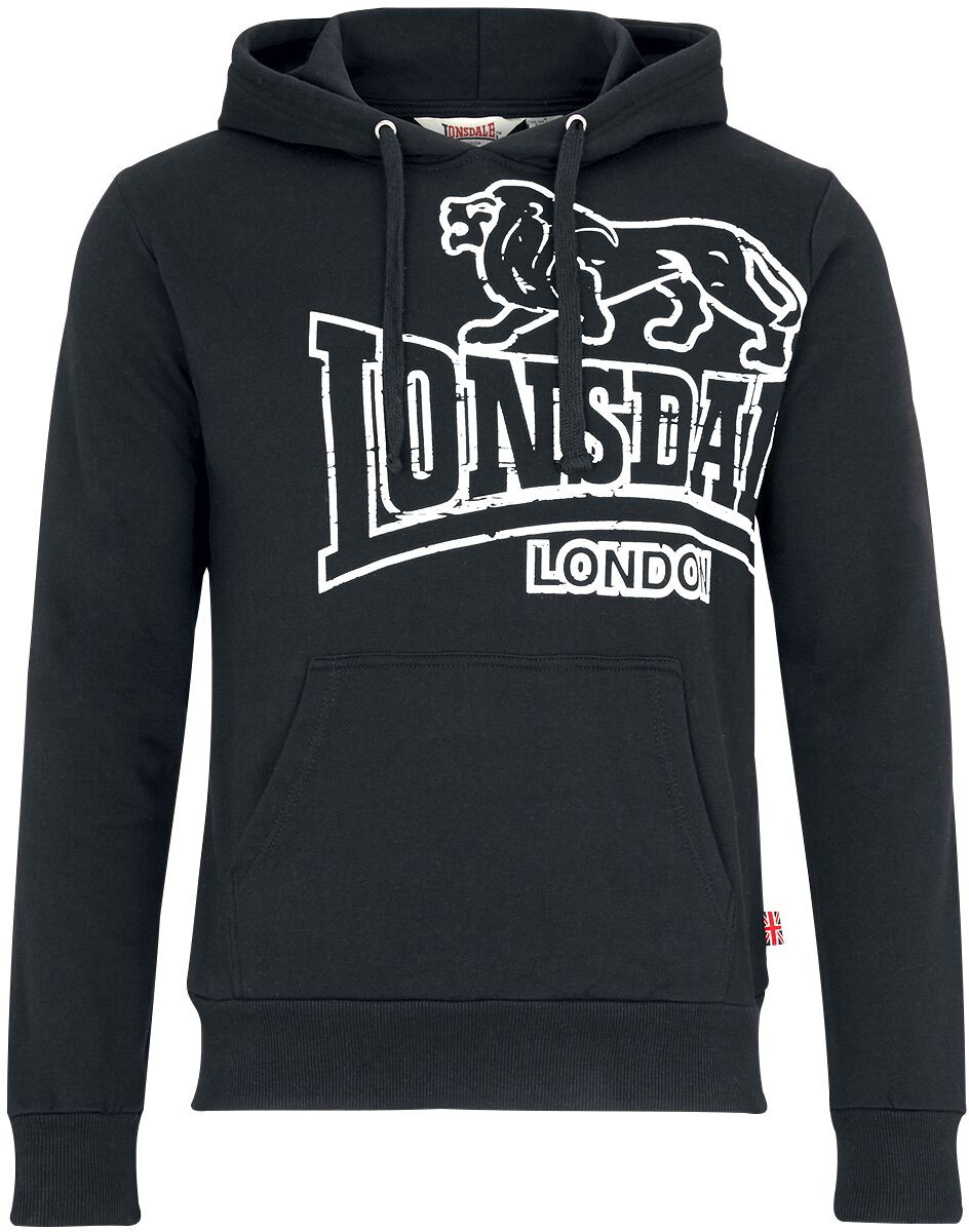 Уличная одежда от Lonsdale London Kapuzenpullover от Herren Tadley schwarz 9590₽