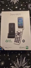 Image of Doro 6820 4G Flip Mobile Phone Camera 128MB Red/White