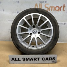 Genuine Smart Fortwo (451) 12 Spoke 15" Alloy Rear Wheel Silver A4514010402