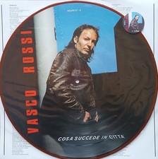 Vasco Rossi–Cosa Succede In Città LP Lim Ed Picture Disc Copia n° 385 di 600