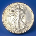 1946 Walking Liberty Half Dollar 90% Silver Coin 50c AU Almost Uncirculated