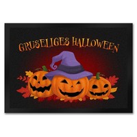 Gruseliges Halloween FußMatte In 35X50 Cm Mit HüBschen KüRbissen